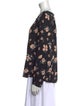 Rebecca Taylor Silk Floral Print Blouse
