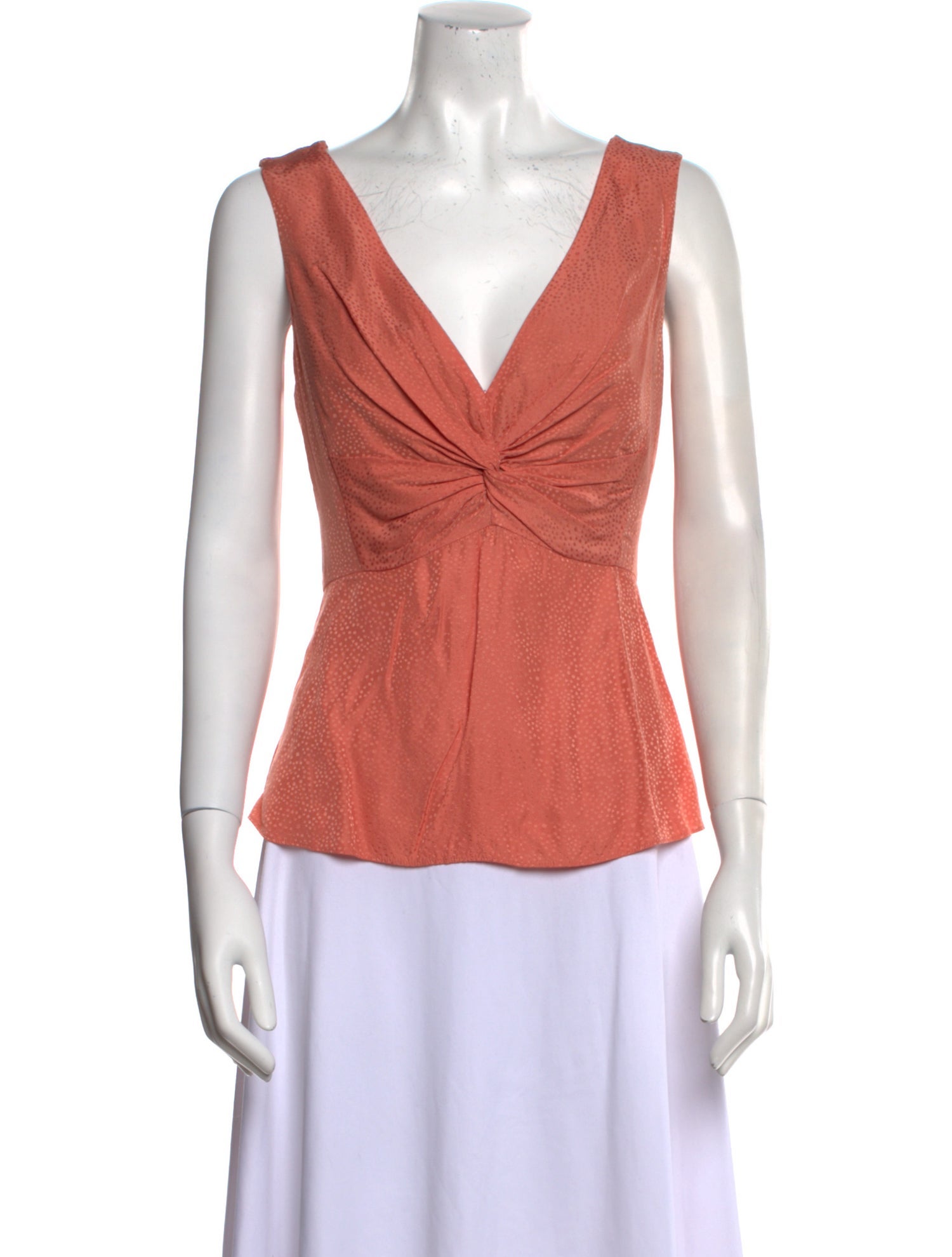 Rebecca Taylor Silk V-Neck Top