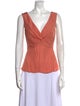 Rebecca Taylor Silk V-Neck Top