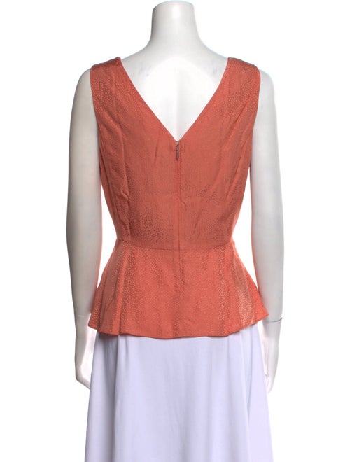 Rebecca Taylor Silk V-Neck Top