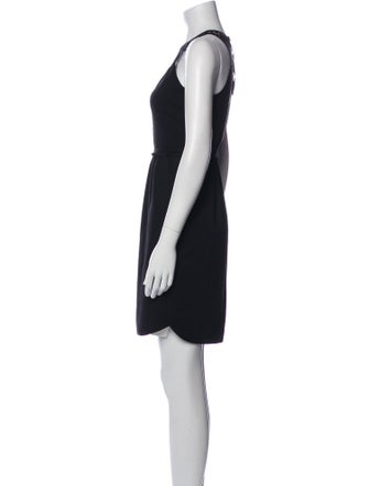 Rebecca Taylor Crew Neck Mini Dress