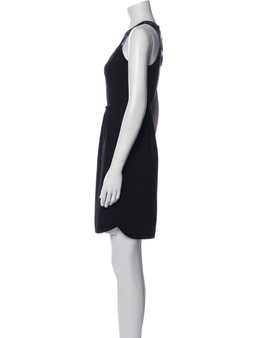 Rebecca Taylor Crew Neck Mini Dress