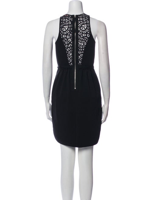 Rebecca Taylor Crew Neck Mini Dress