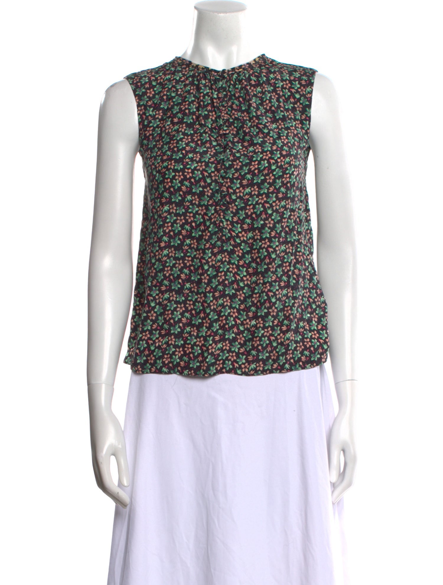 Rebecca Taylor Silk Floral Print Blouse w/ Tags