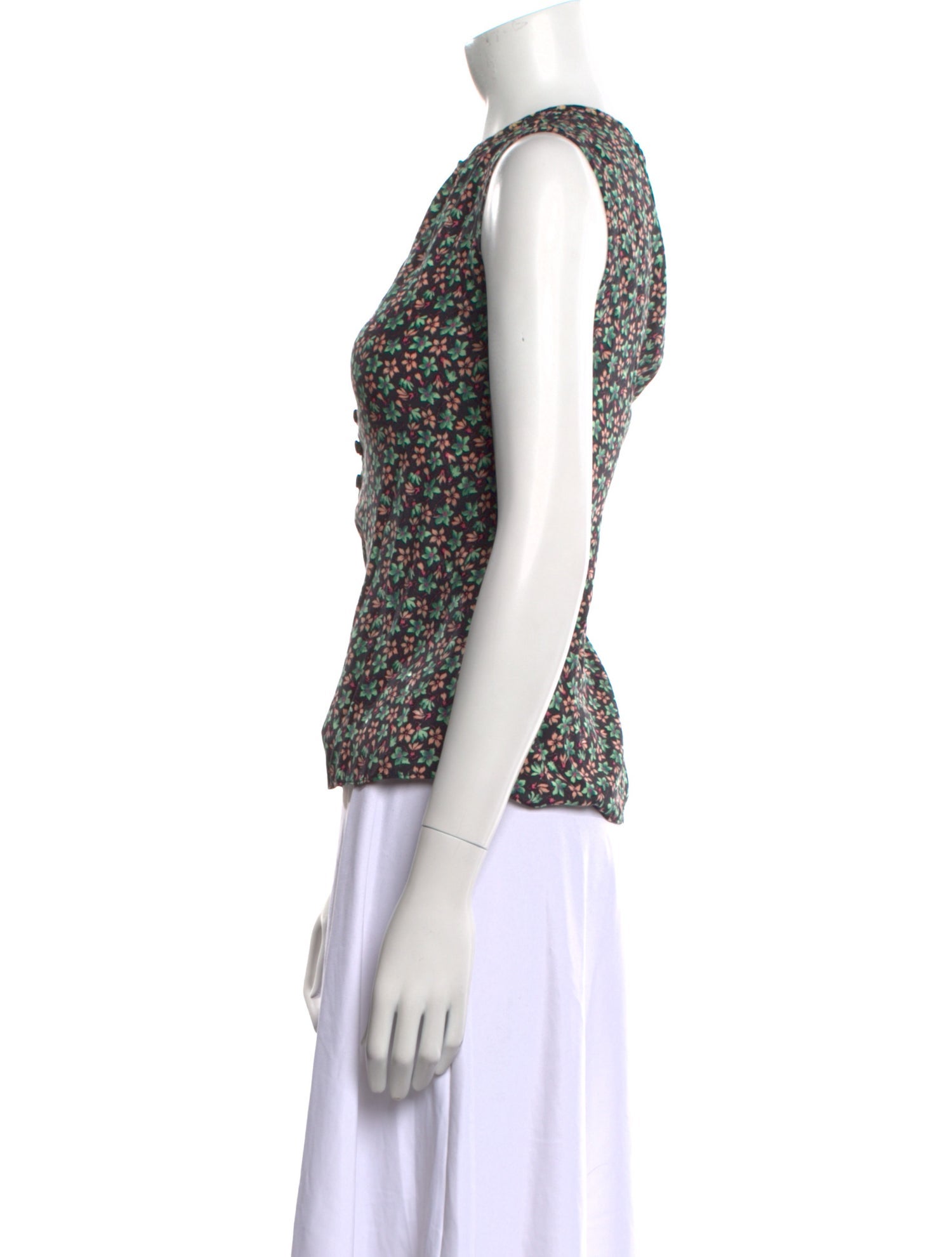 Rebecca Taylor Silk Floral Print Blouse w/ Tags