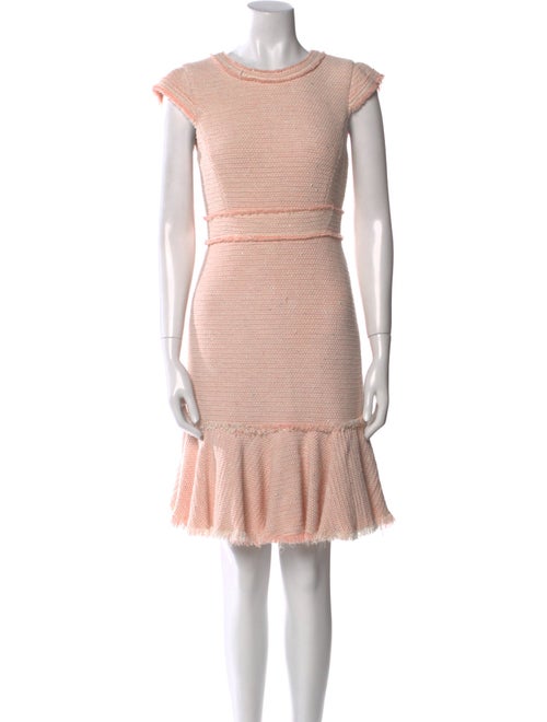 Rebecca Taylor Crew Neck Knee-Length Dress