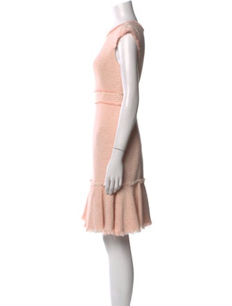 Rebecca Taylor Crew Neck Knee-Length Dress