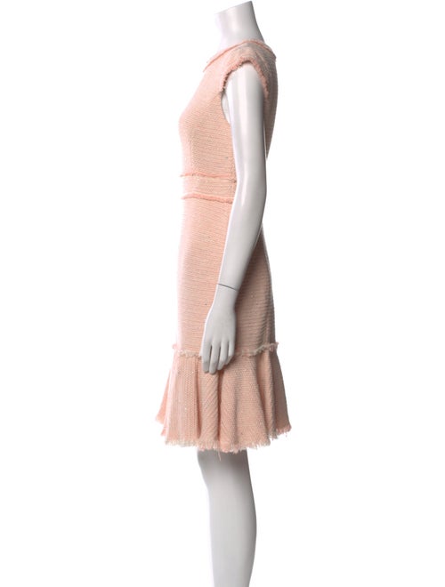 Rebecca Taylor Crew Neck Knee-Length Dress