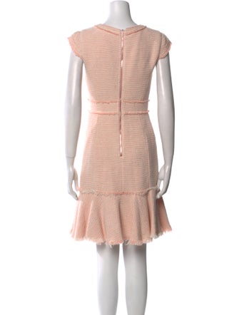 Rebecca Taylor Crew Neck Knee-Length Dress