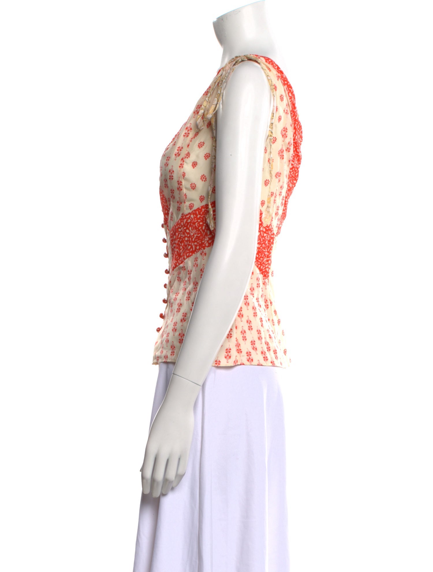 Rebecca Taylor Silk Floral Print Blouse w/ Tags