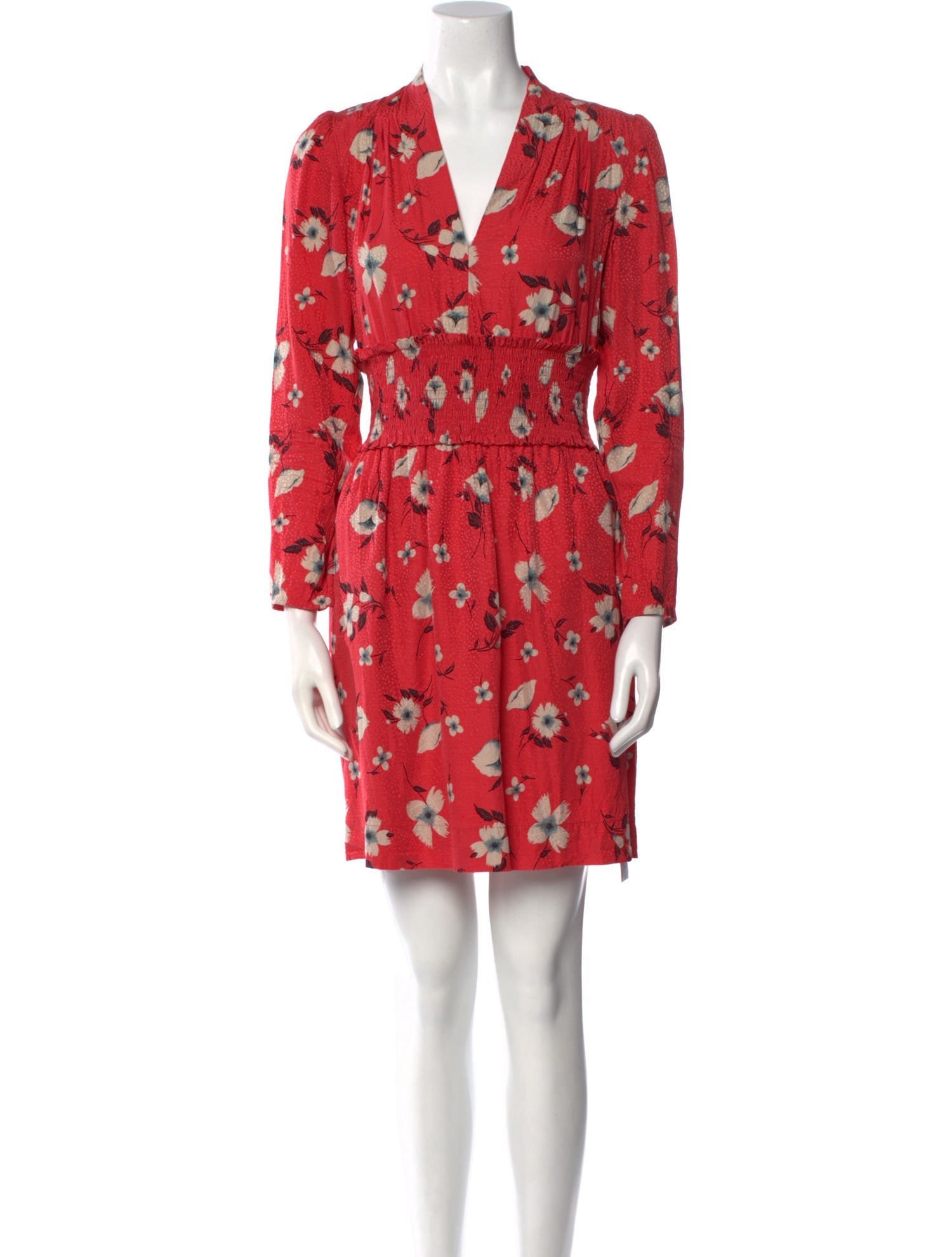 Rebecca Taylor Floral Print Mini Dress