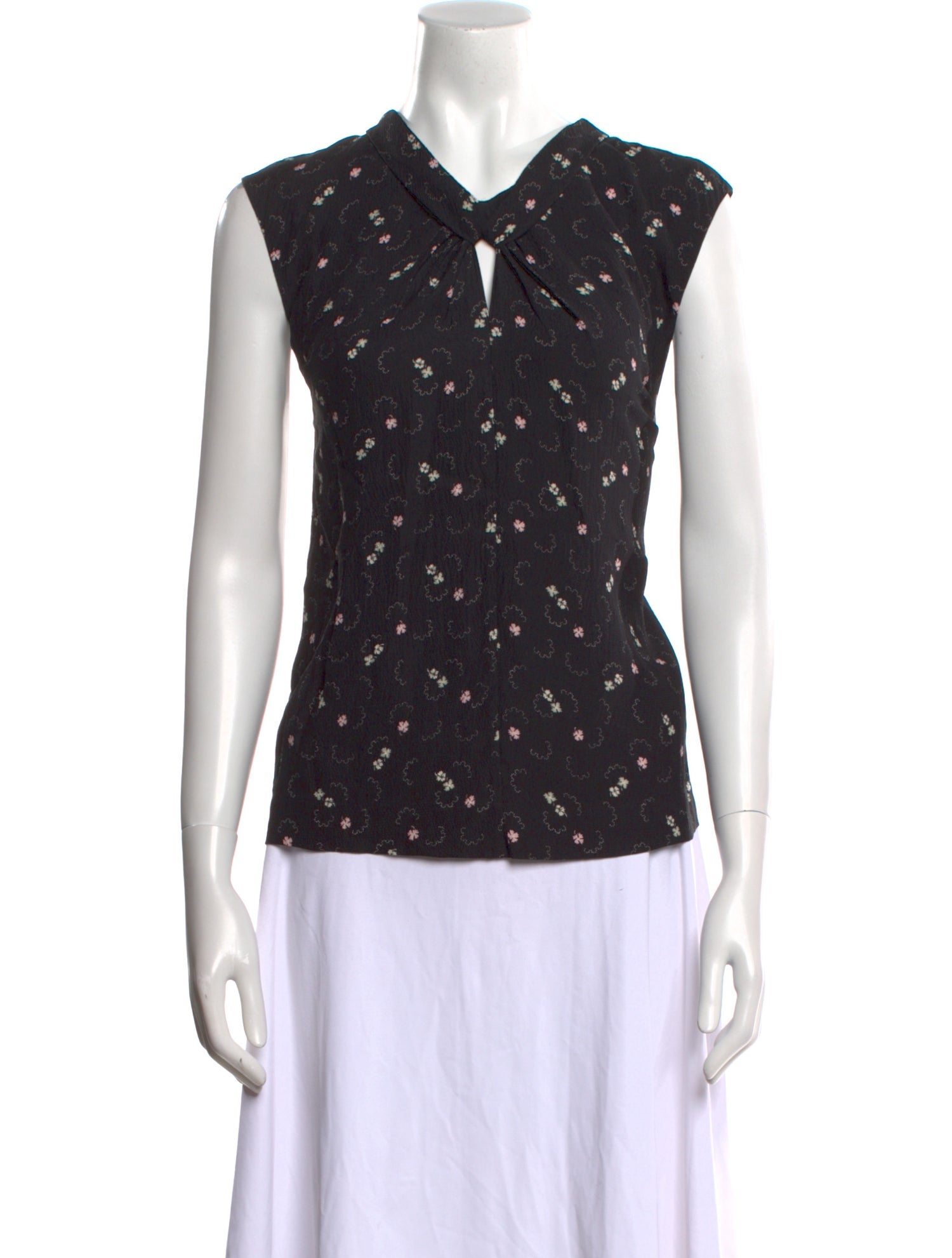 Rebecca Taylor Silk Printed Top