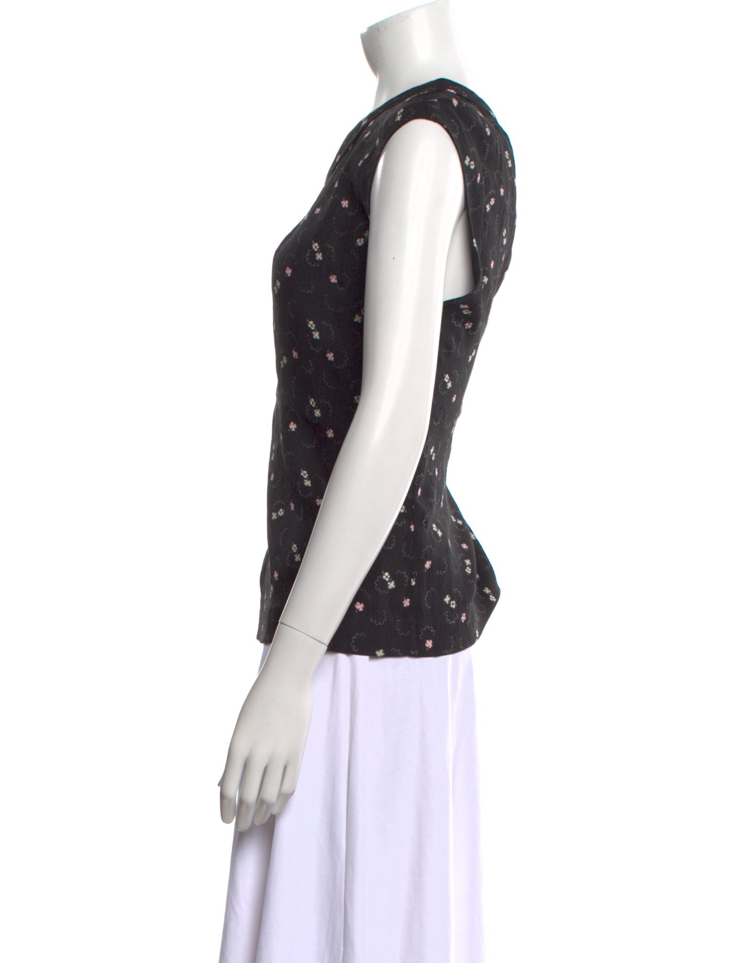 Rebecca Taylor Silk Printed Top