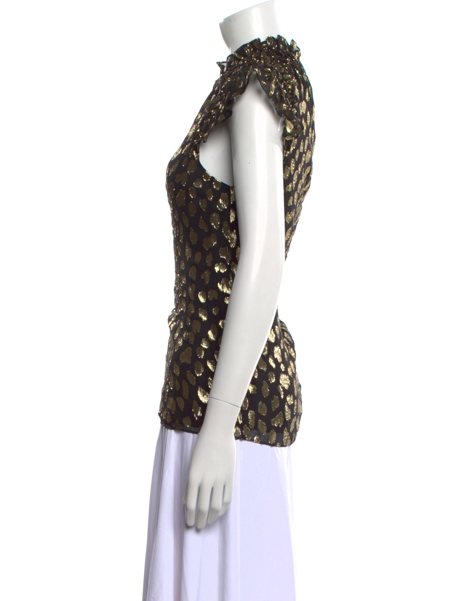 Rebecca Taylor Silk Printed Top