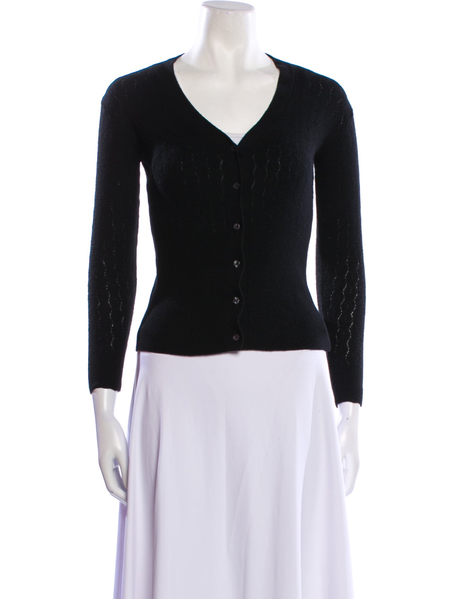 Rebecca Taylor Wool V-Neck Sweater