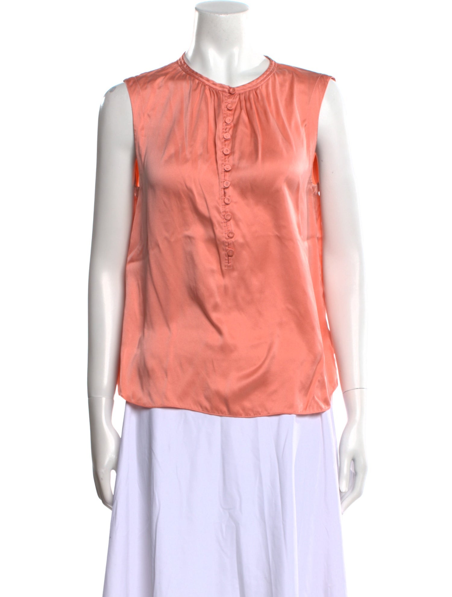 Rebecca Taylor Silk Crew Neck Blouse w/ Tags