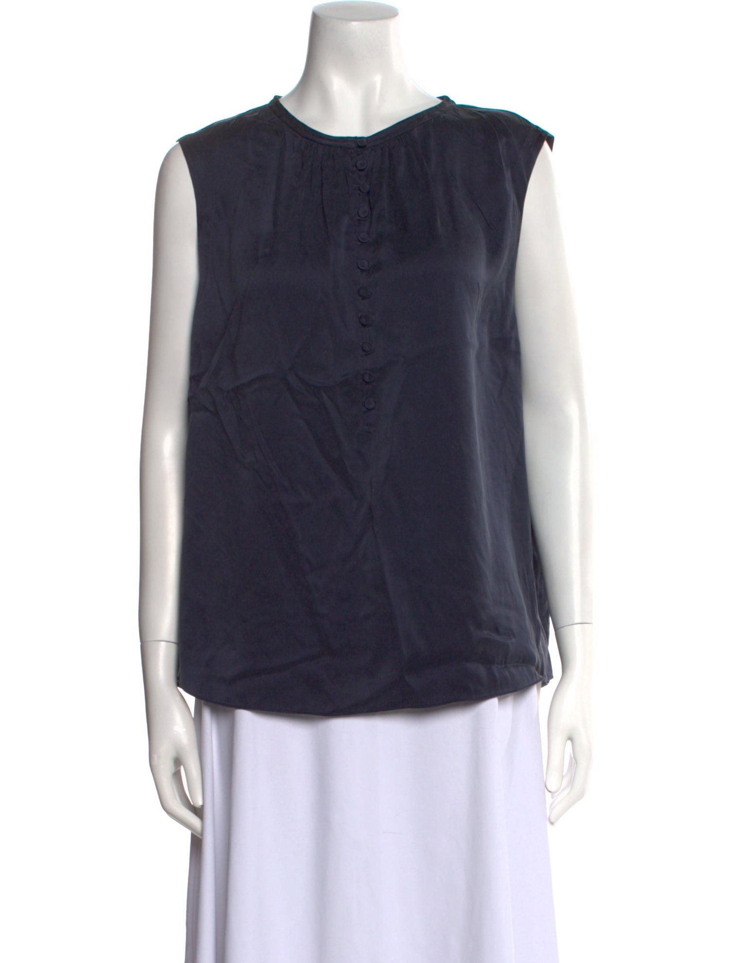 Rebecca Taylor Silk Scoop Neck Top w/ Tags