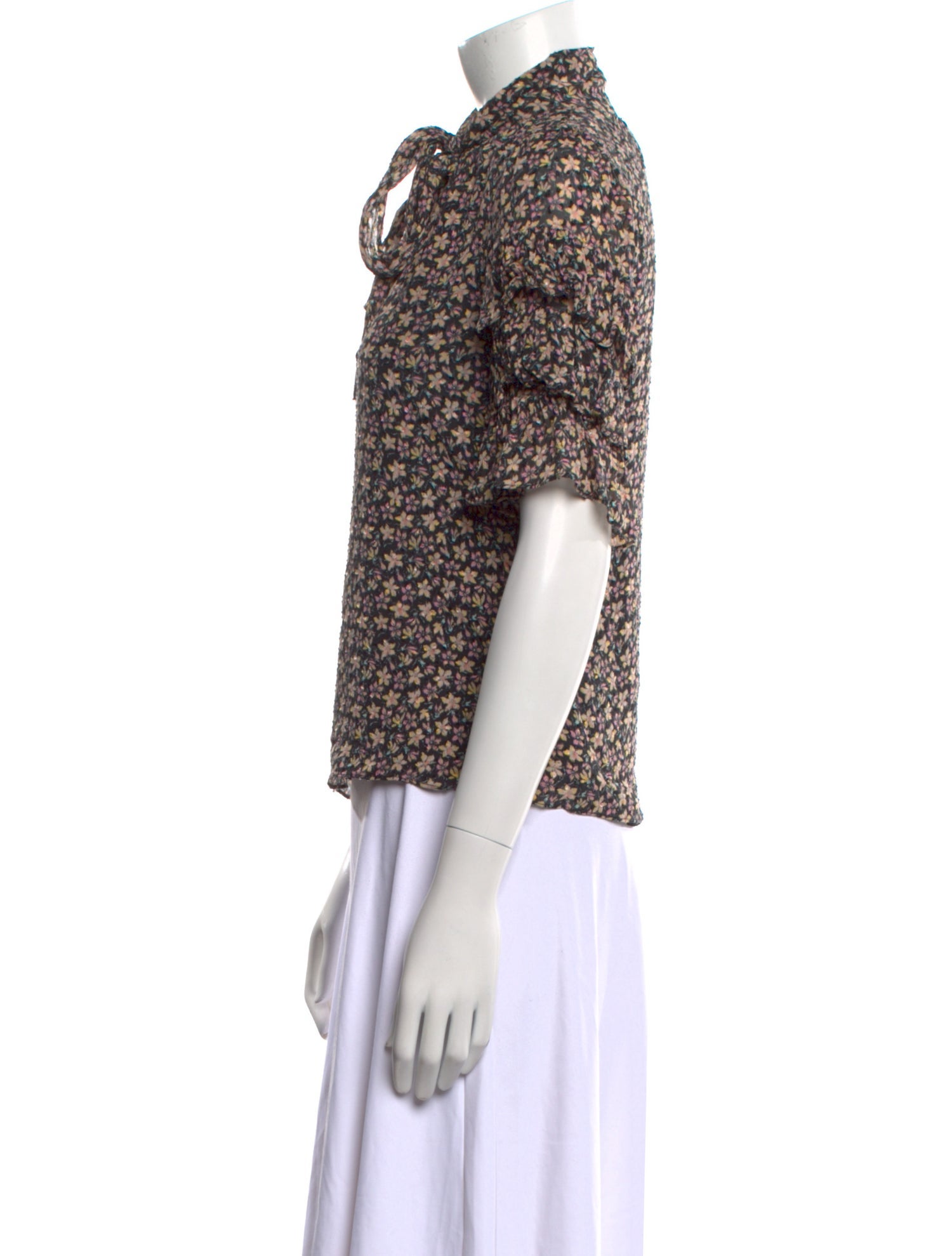 Rebecca Taylor Silk Printed Blouse w/ Tags