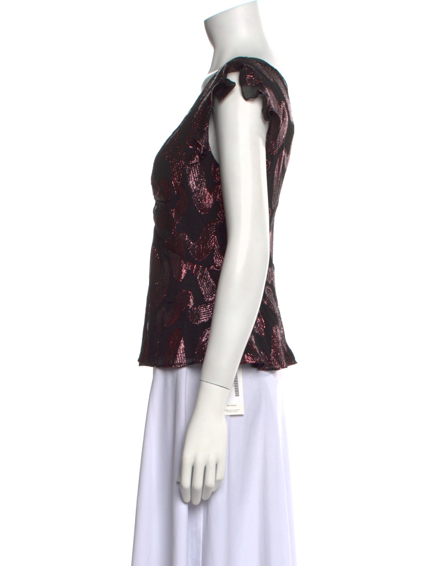 Rebecca Taylor Silk Printed Blouse w/ Tags