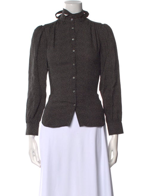 Rebecca Taylor Silk Printed Top