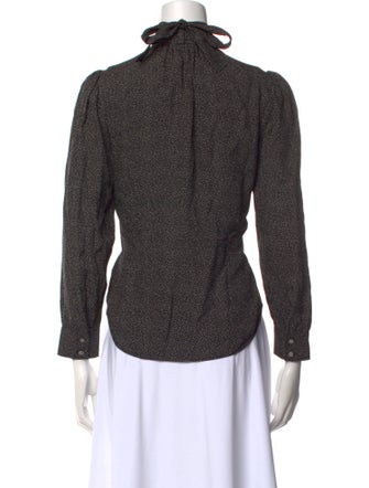 Rebecca Taylor Silk Printed Top