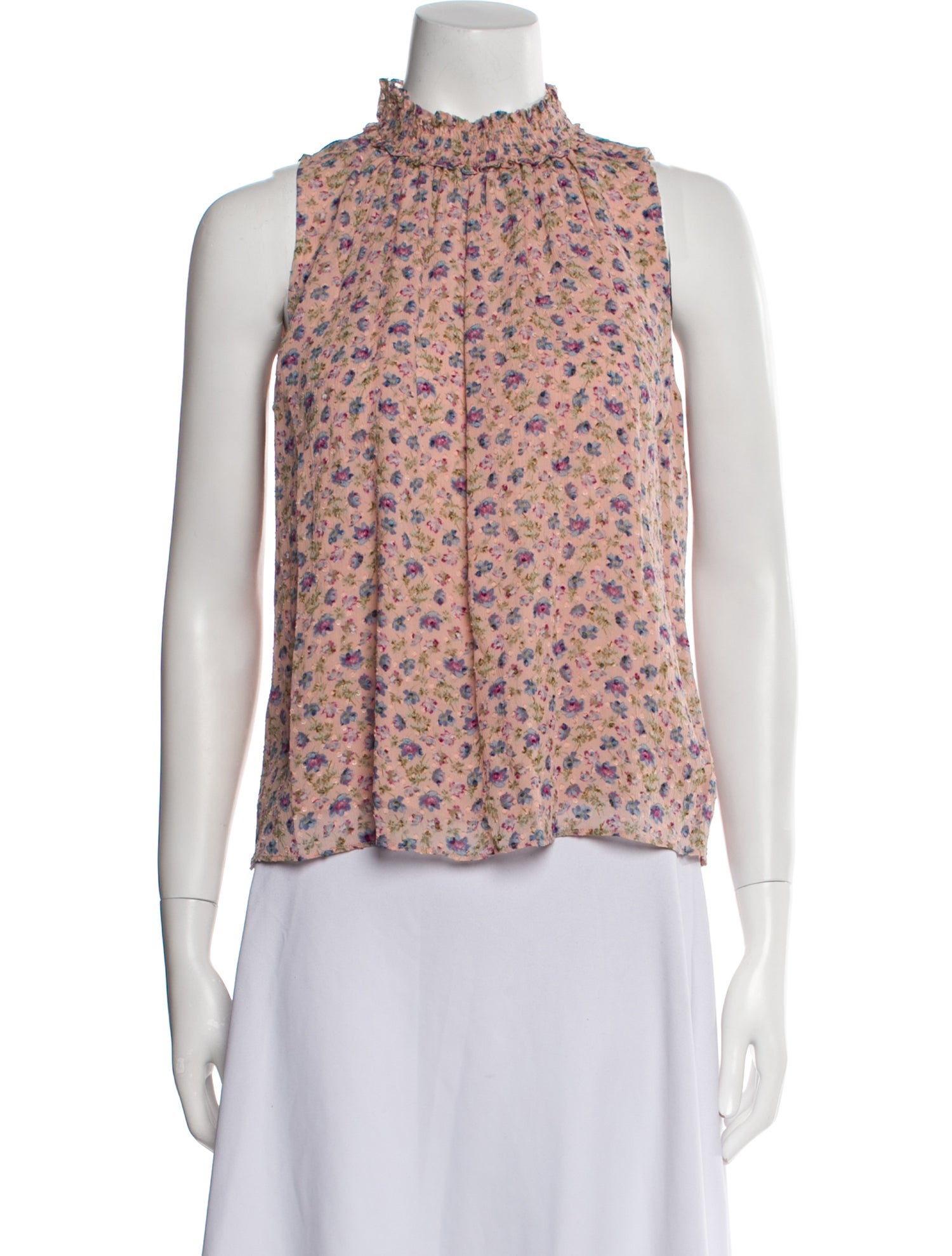 Rebecca Taylor Silk Floral Print Blouse w/ Tags