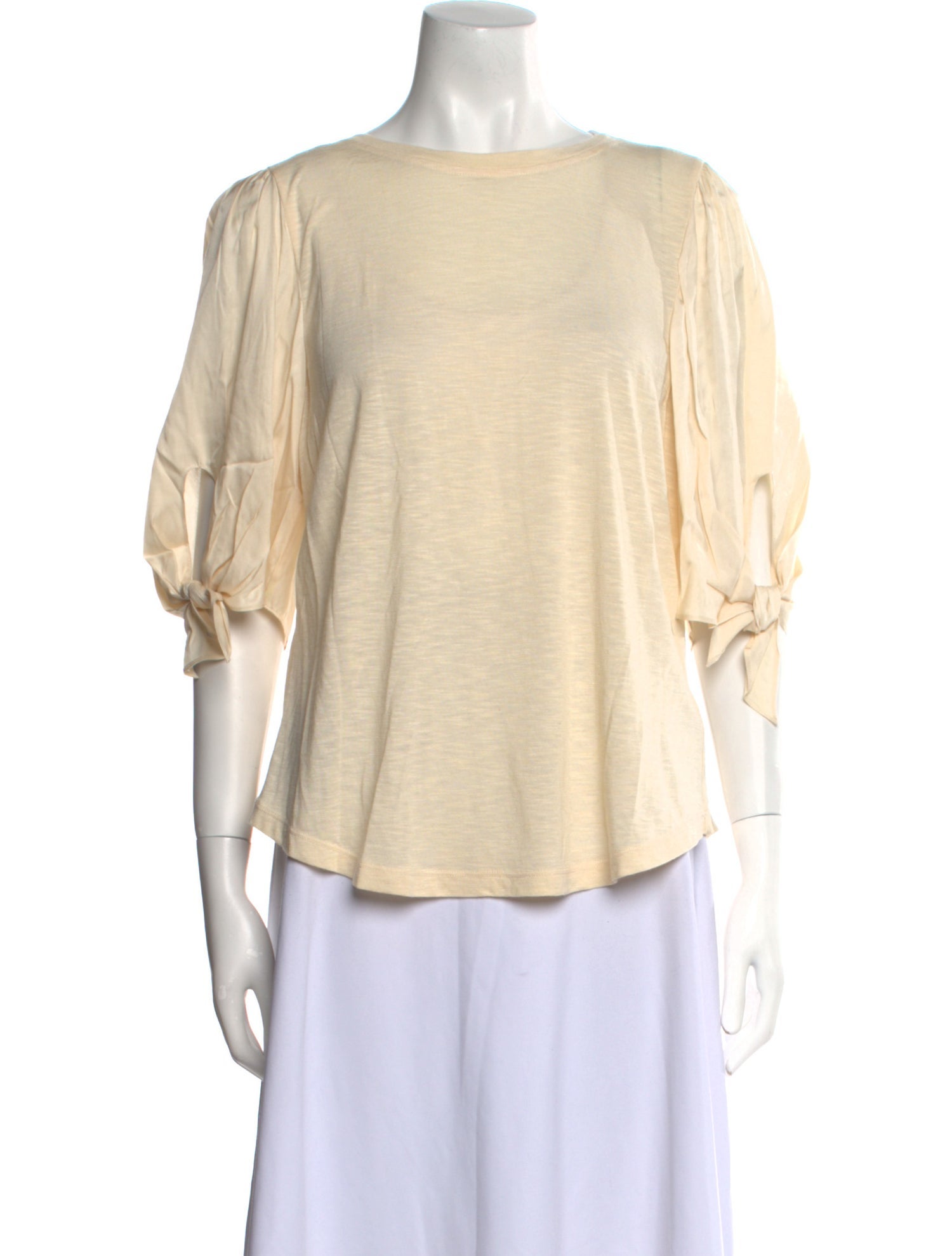 Rebecca Taylor Bateau Neckline Three-Quarter Sleeve Top w/ Tags