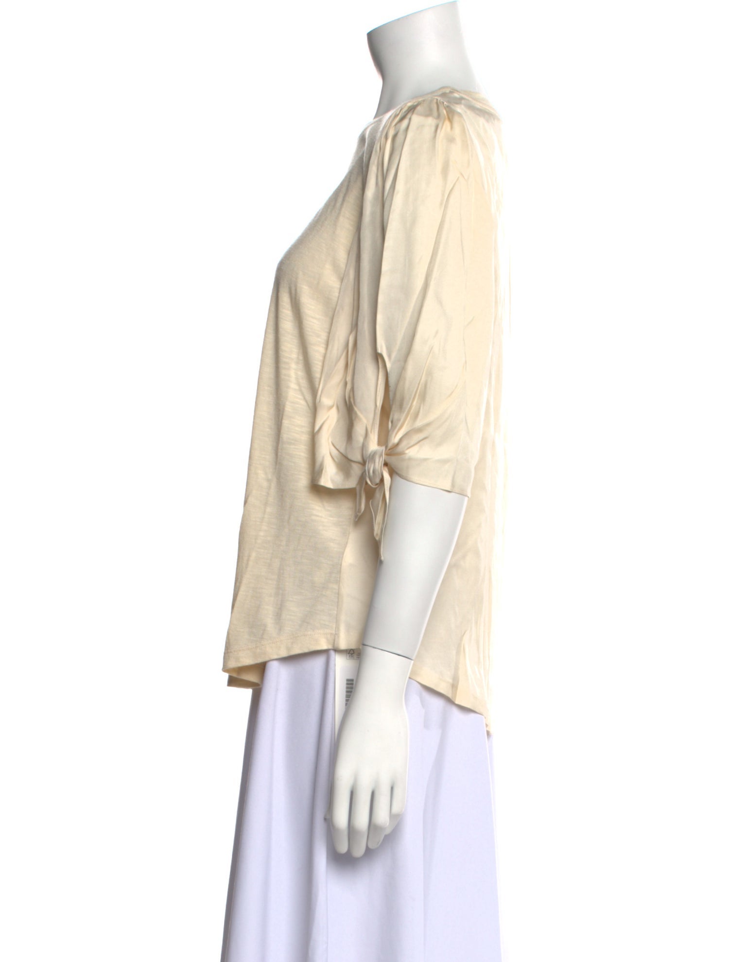 Rebecca Taylor Bateau Neckline Three-Quarter Sleeve Top w/ Tags