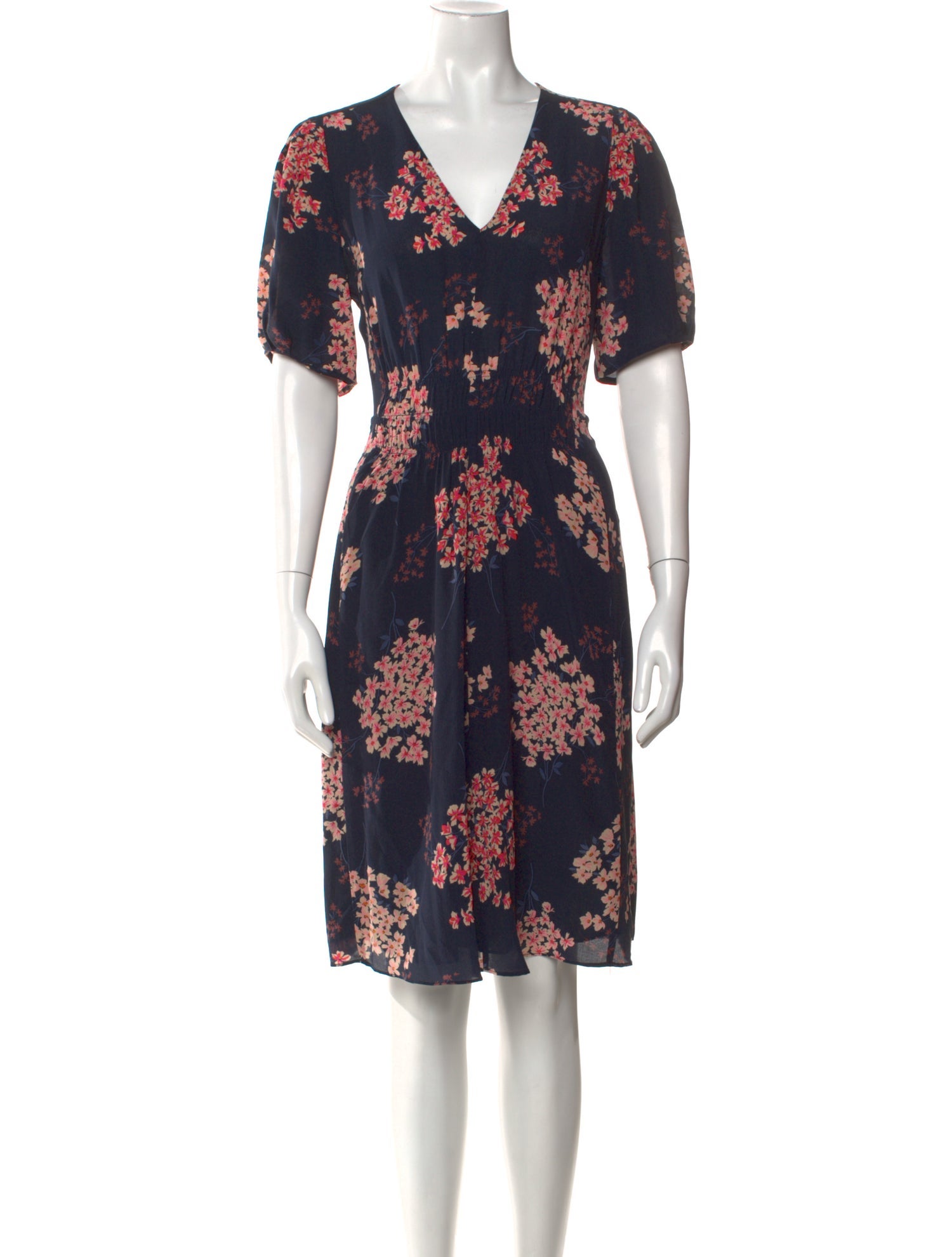 Rebecca Taylor Silk Knee-Length Dress