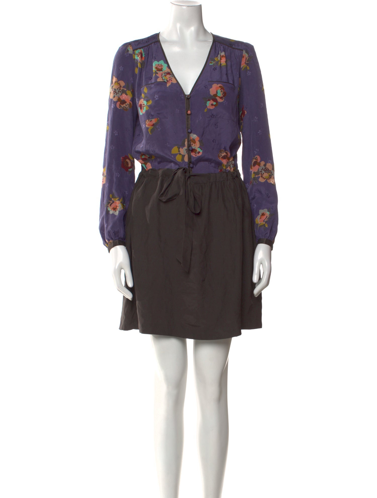 Rebecca Taylor Silk Mini Dress