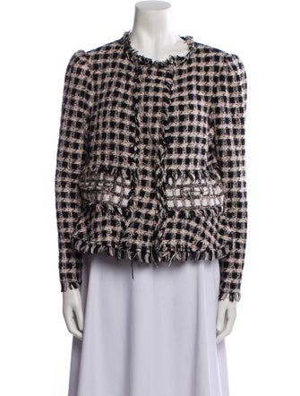 Rebecca Taylor Tweed Pattern Evening Jacket