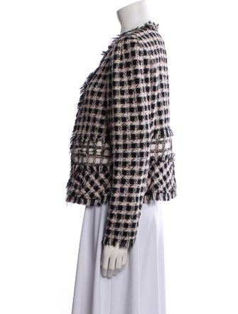 Rebecca Taylor Tweed Pattern Evening Jacket