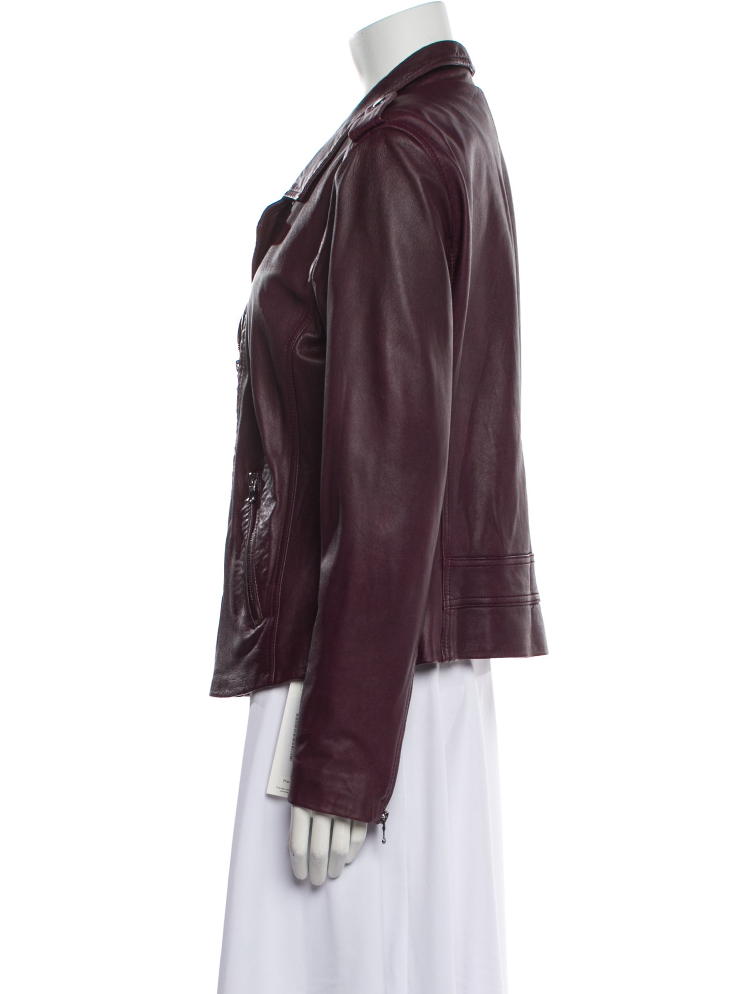 Rebecca Taylor Lamb Leather Biker Jacket