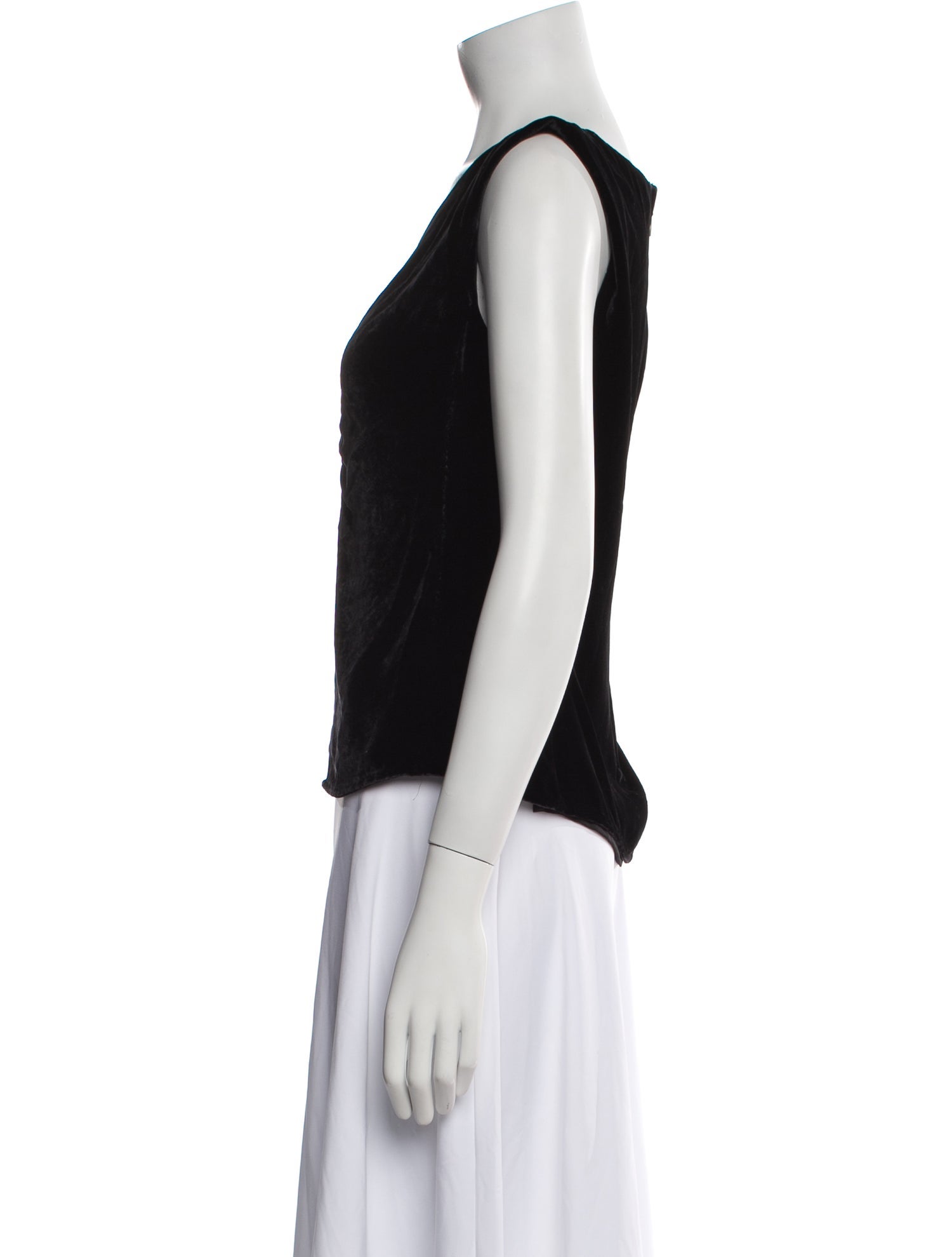 Rebecca Taylor V-Neck Sleeveless Top