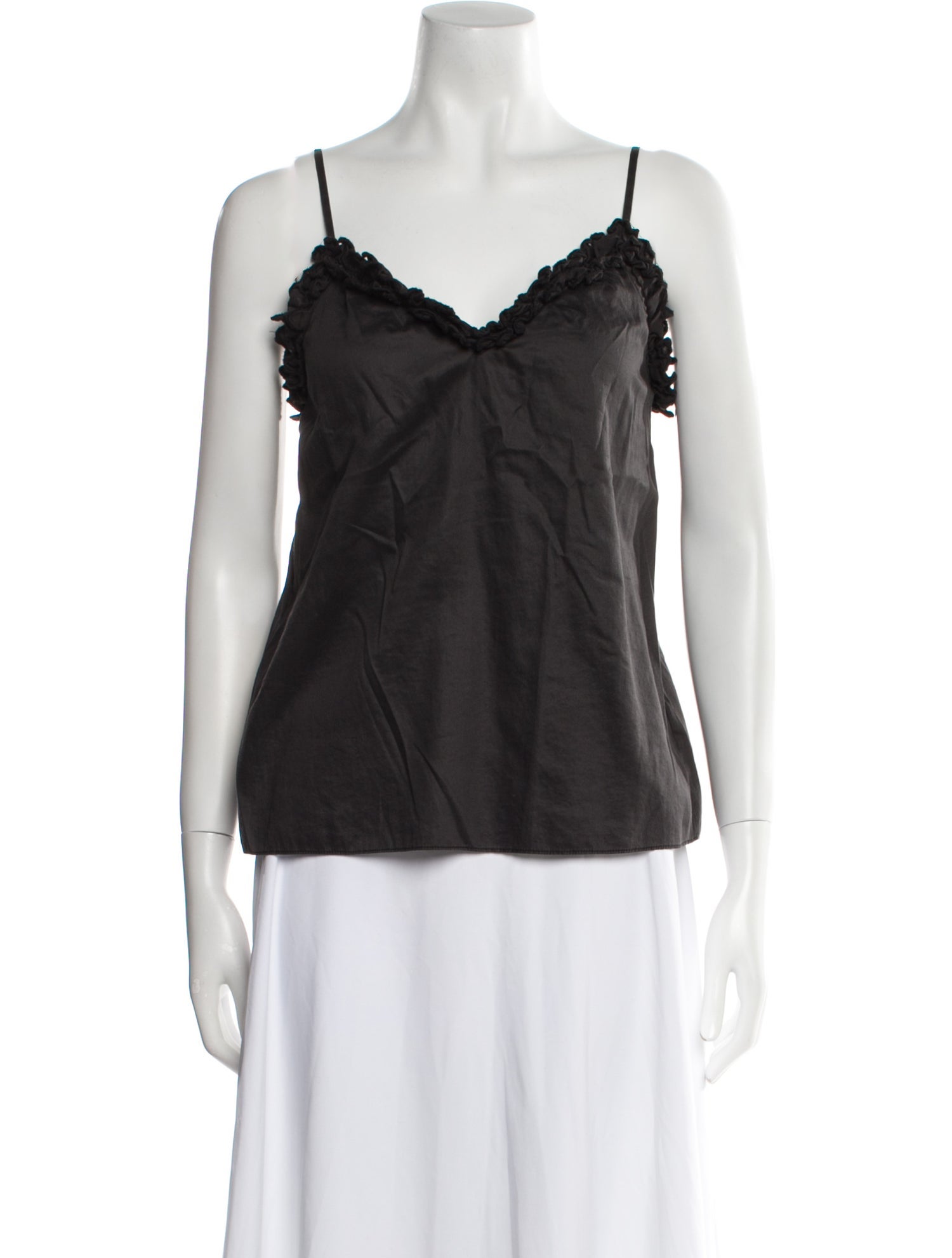 Rebecca Taylor V-Neck Sleeveless Top