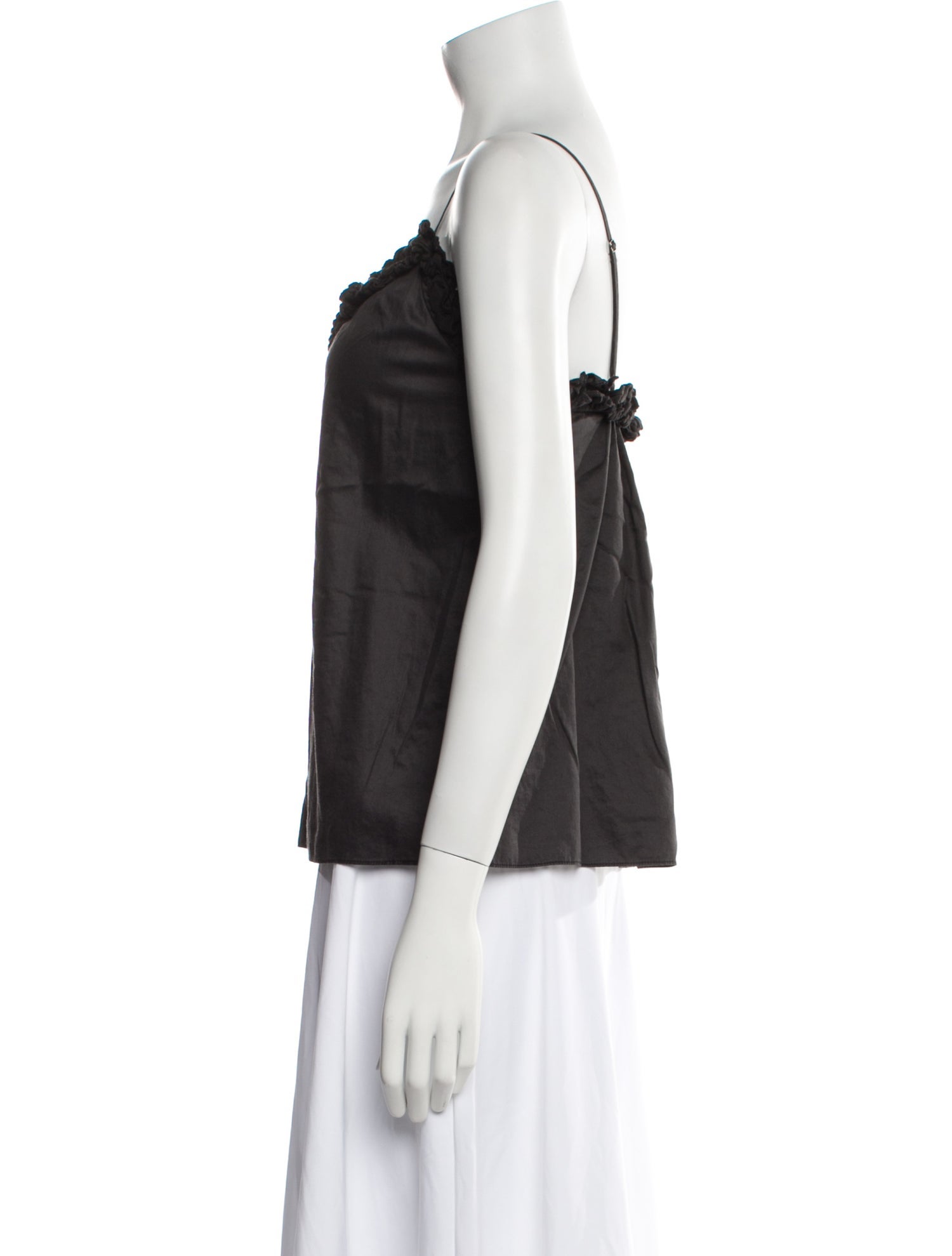 Rebecca Taylor V-Neck Sleeveless Top