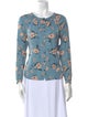 Rebecca Taylor Silk Floral Print Blouse