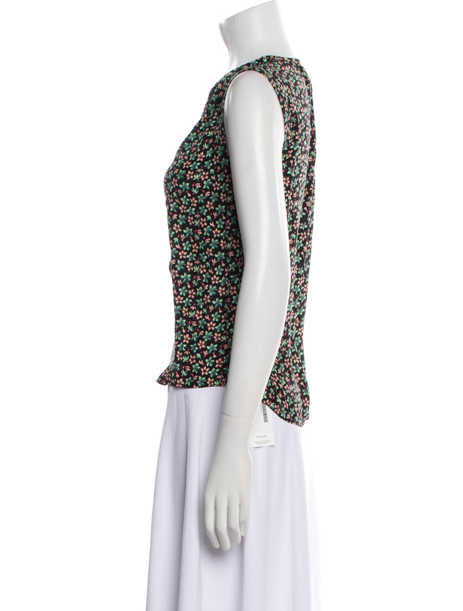 Rebecca Taylor Silk Floral Print Blouse