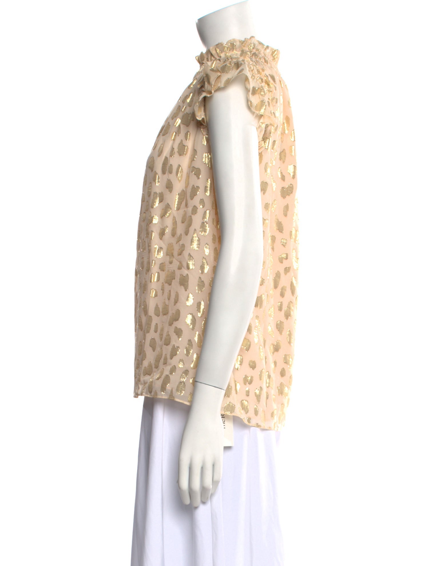 Rebecca Taylor Silk Printed Blouse