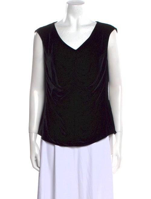 Rebecca Taylor V-Neck Sleeveless Top