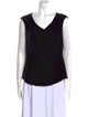 Rebecca Taylor V-Neck Sleeveless Top