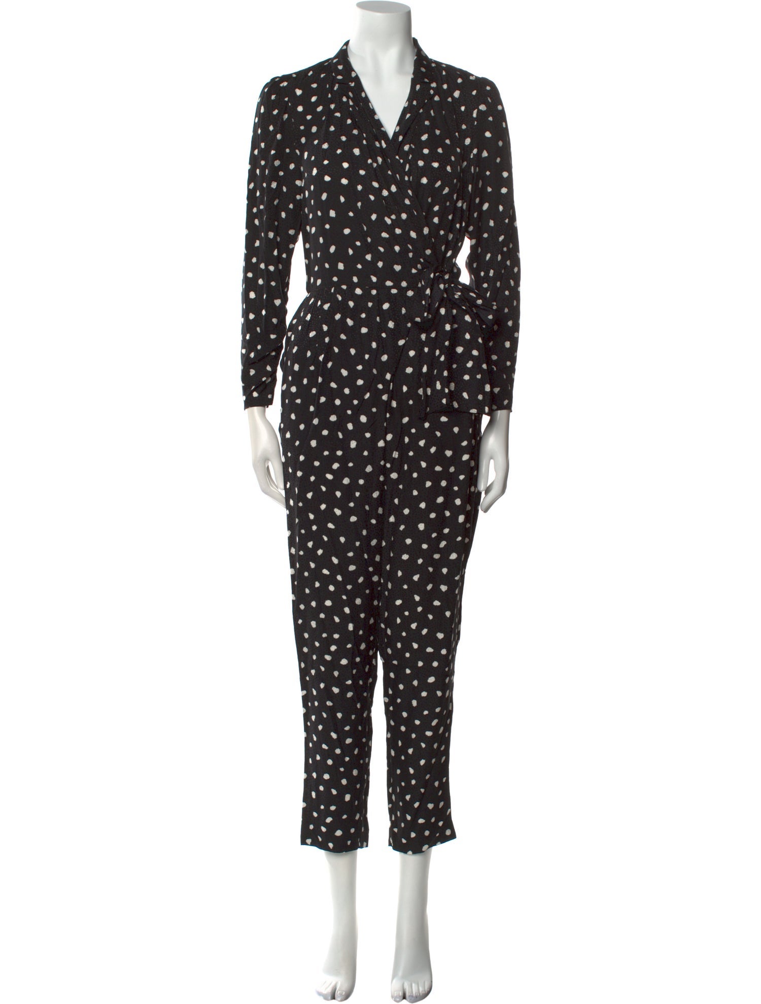 Rebecca Taylor Printed V-Neck Jumpsuit w/ Tags