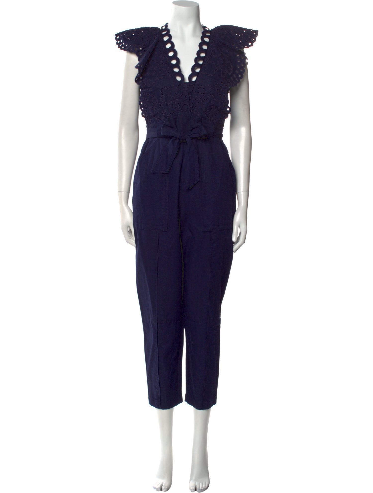 Rebecca Taylor V-Neck Jumpsuit w/ Tags