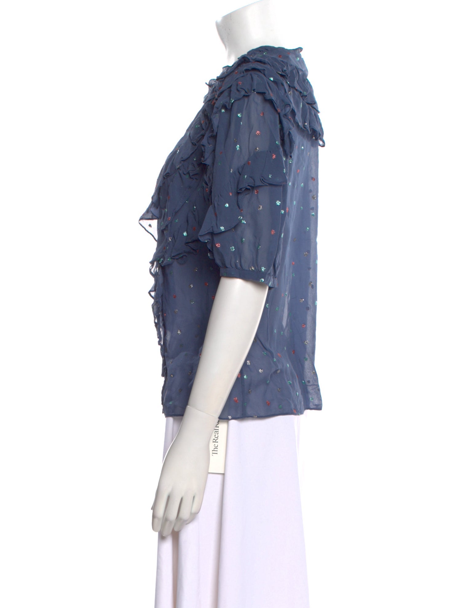 Rebecca Taylor Silk Printed Top w/ Tags