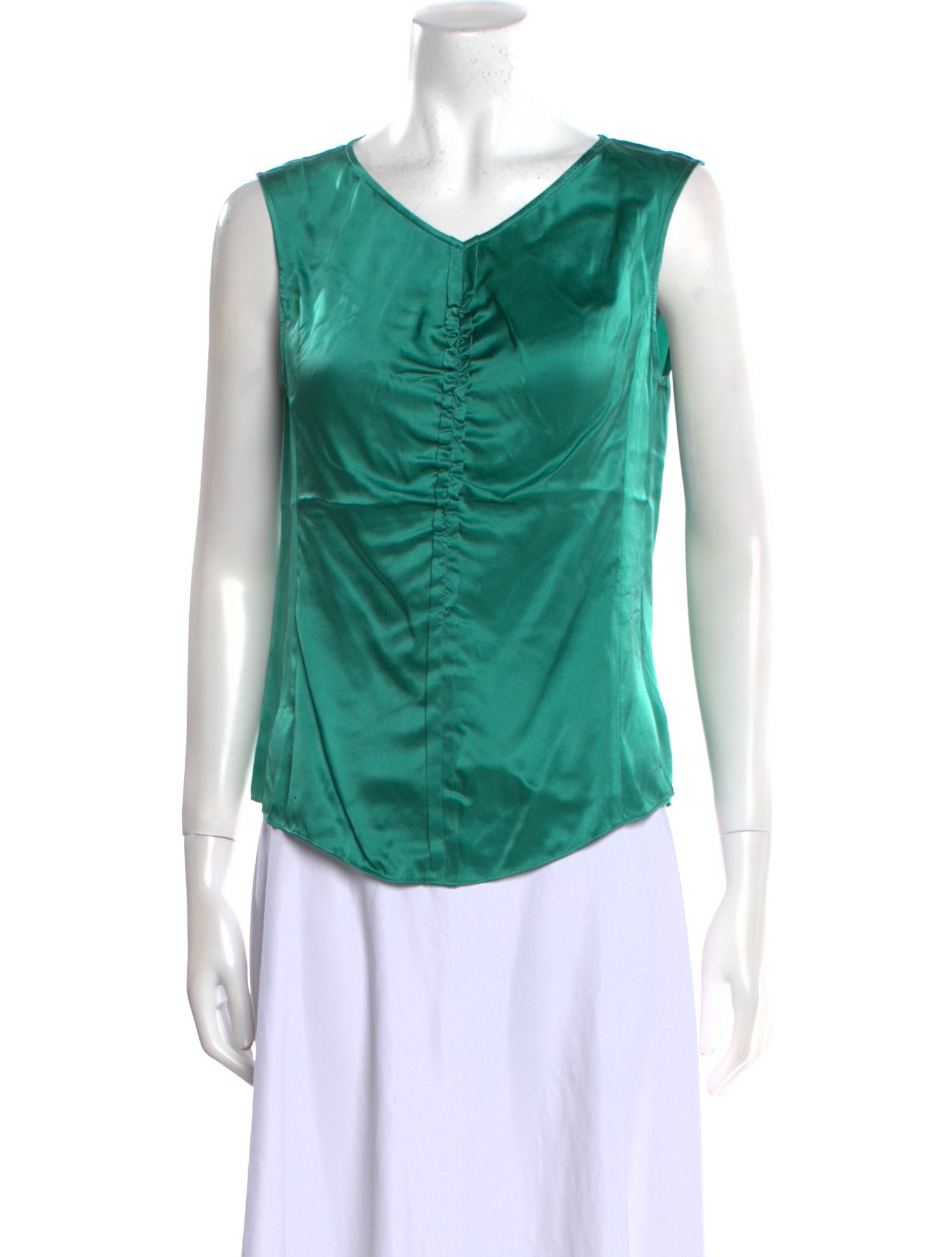 Rebecca Taylor Silk V-Neck Top w/ Tags