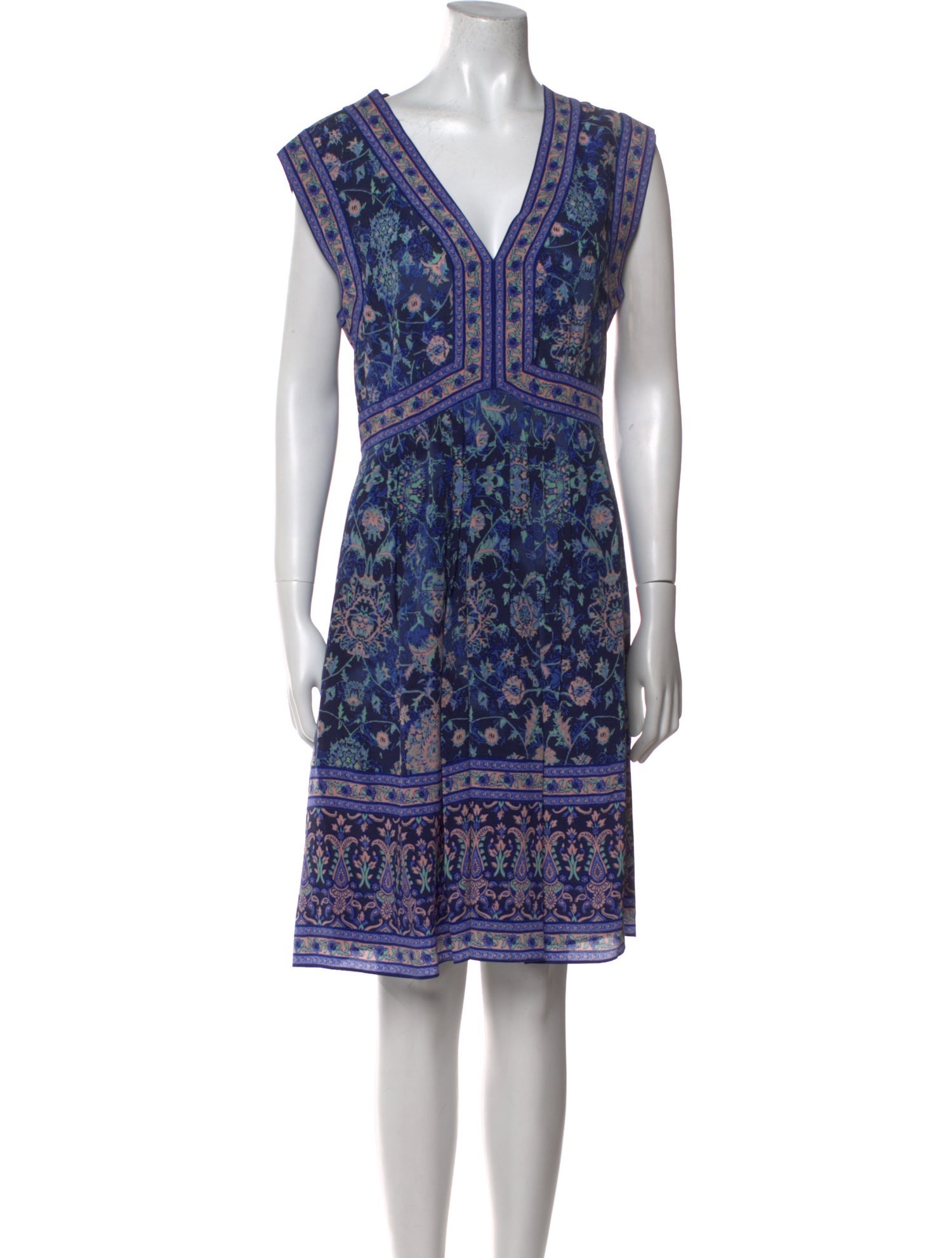 Rebecca Taylor Silk Knee-Length Dress