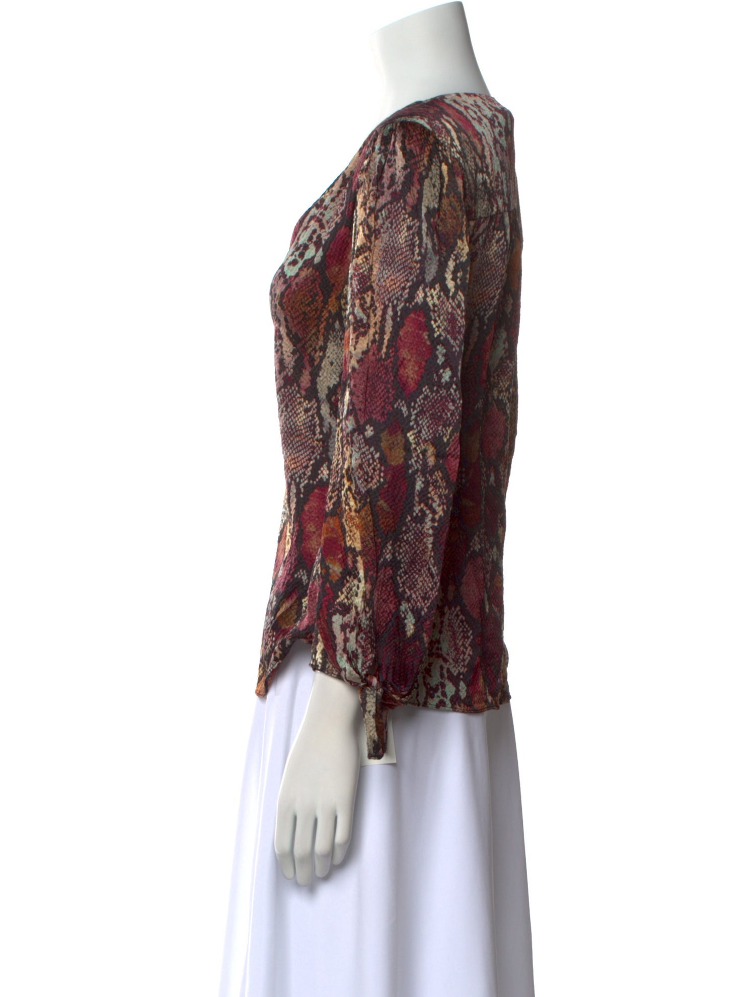 Rebecca Taylor Silk Printed Blouse w/ Tags