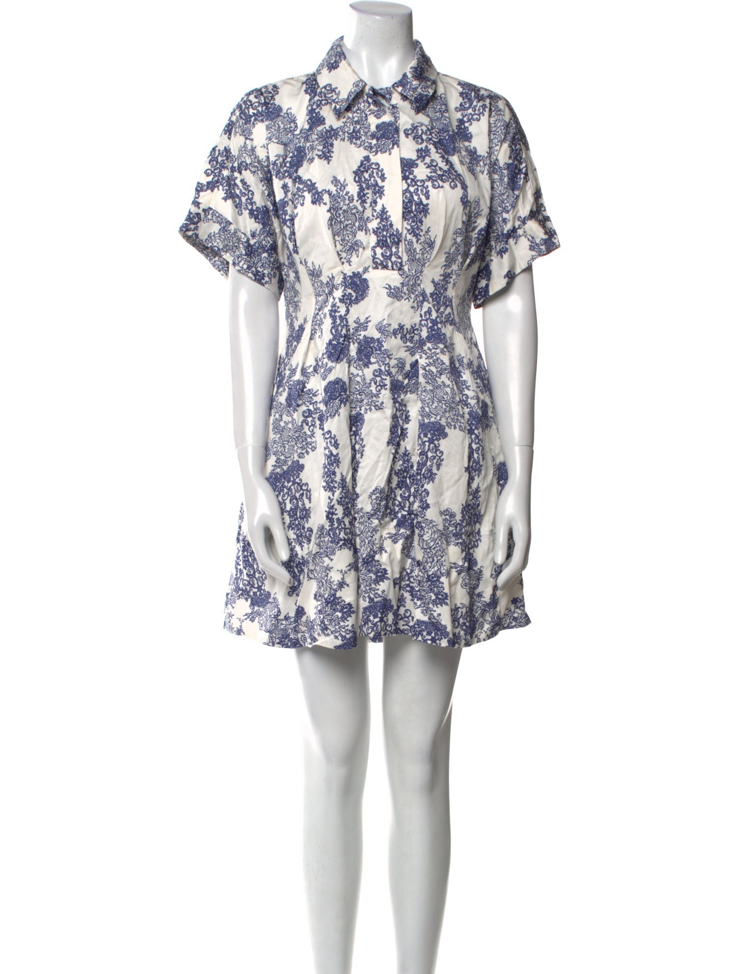 Rebecca Taylor Floral Print Mini Dress