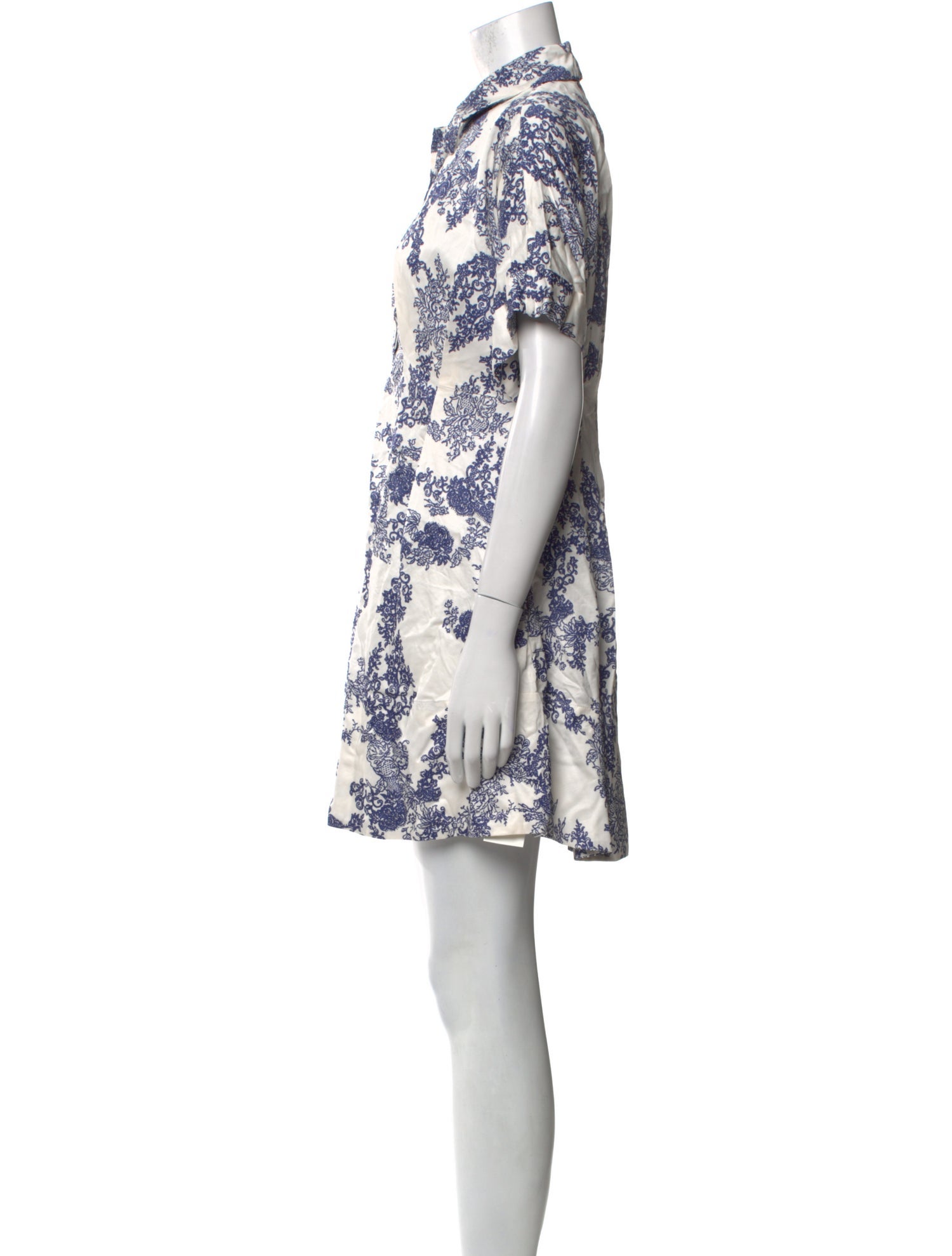 Rebecca Taylor Floral Print Mini Dress
