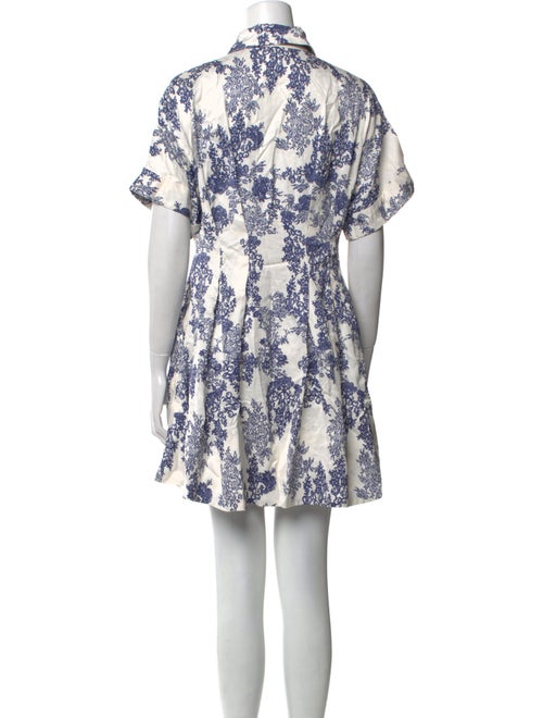 Rebecca Taylor Floral Print Mini Dress